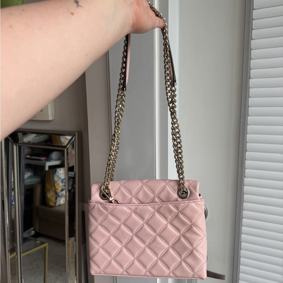 Kate Spade Pink Quilted Flap Purse - Picture 3 of 8